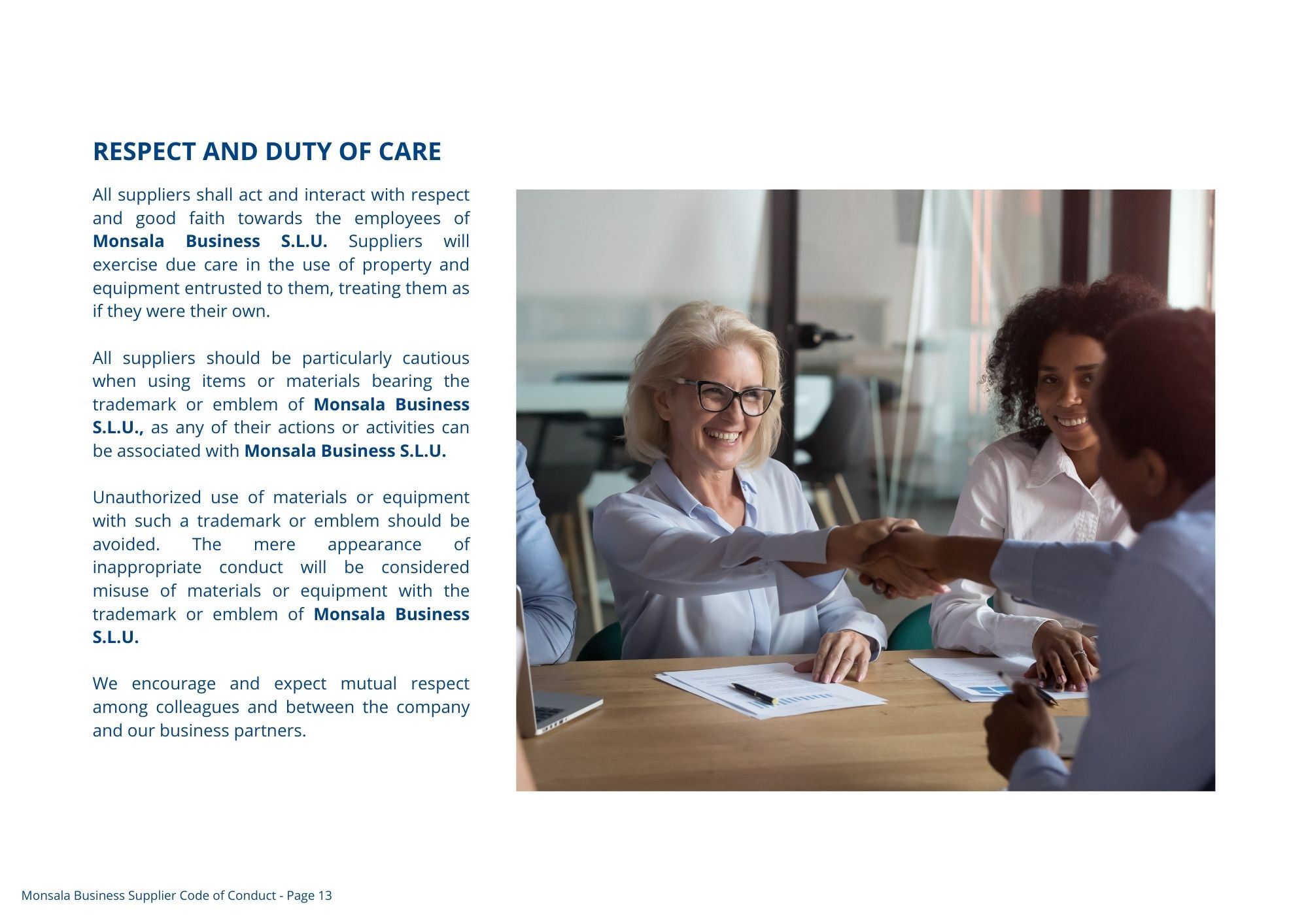 Supplier Code of Conduct