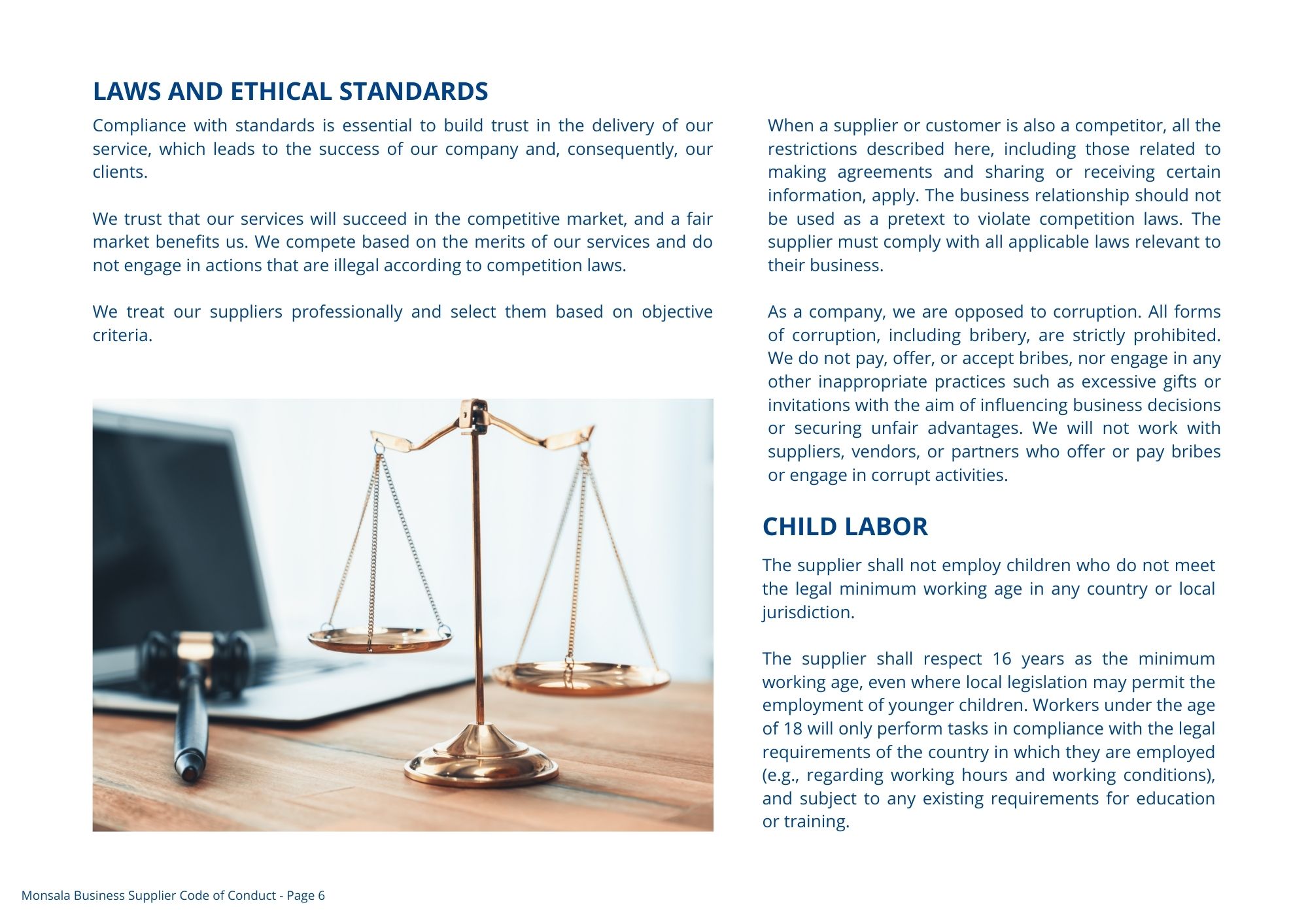 Supplier Code of Conduct