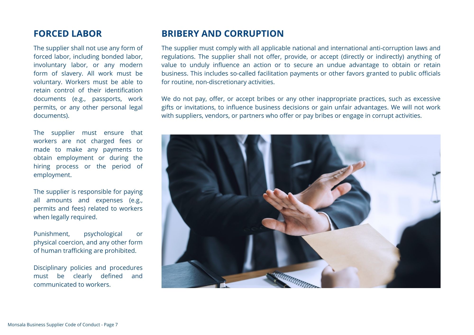 Supplier Code of Conduct