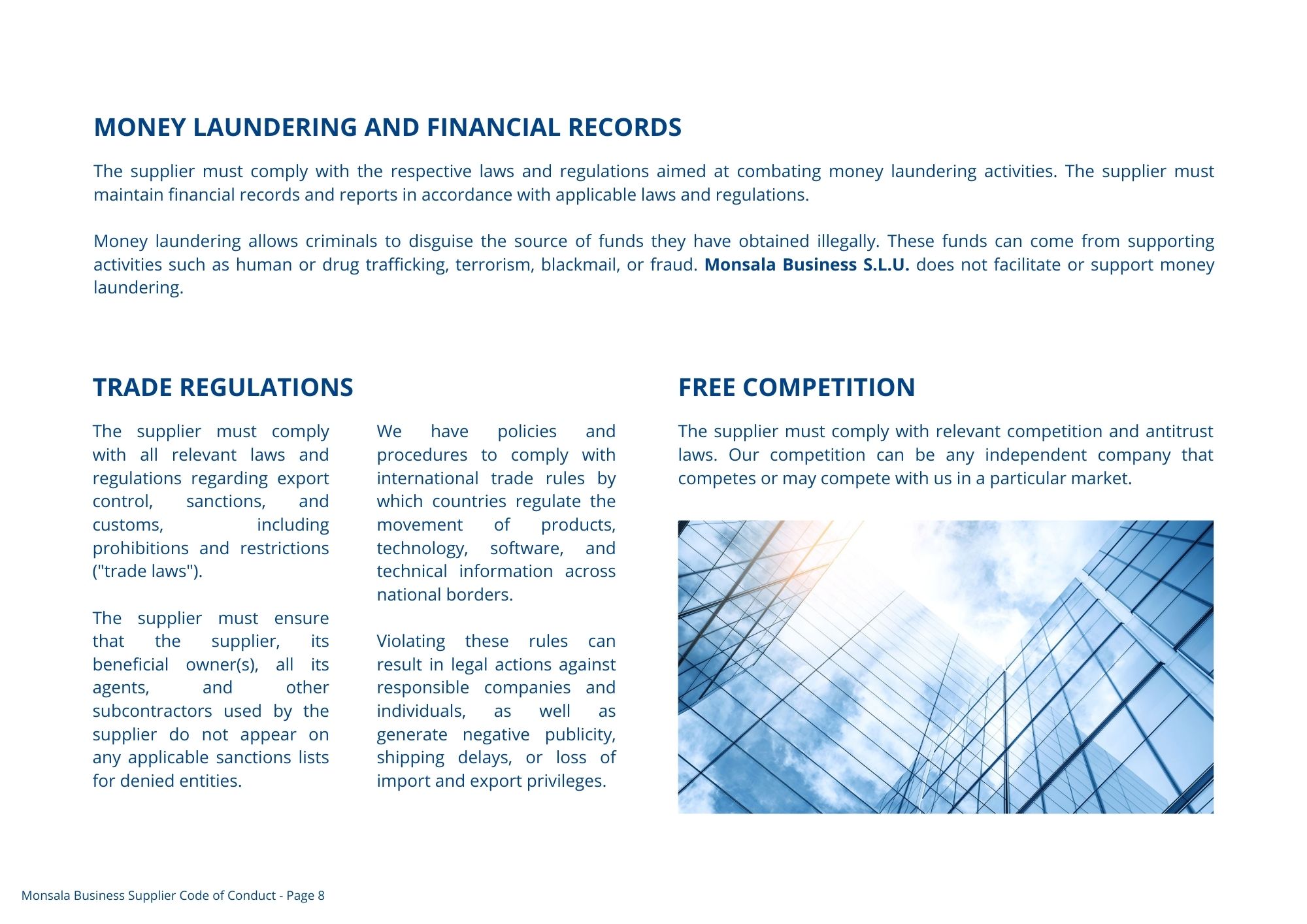 Supplier Code of Conduct